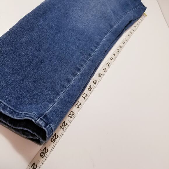 Universal Standard Jeans High Rise Skinny Blue Denim - Picture 6 of 10